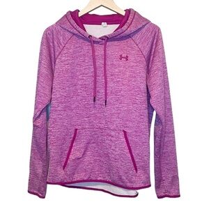 Under Armour Storm Fleece Gold Gear Fuchsia Hoodie Large